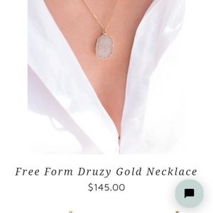Mickey Lynn druzy pendant